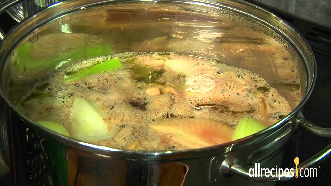 Как приготовить куриный бульон