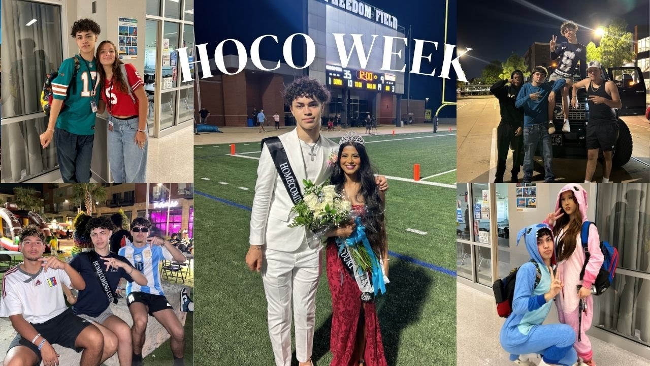 HOMECOMING/SPIRIT WEEK SCHOOL VLOG