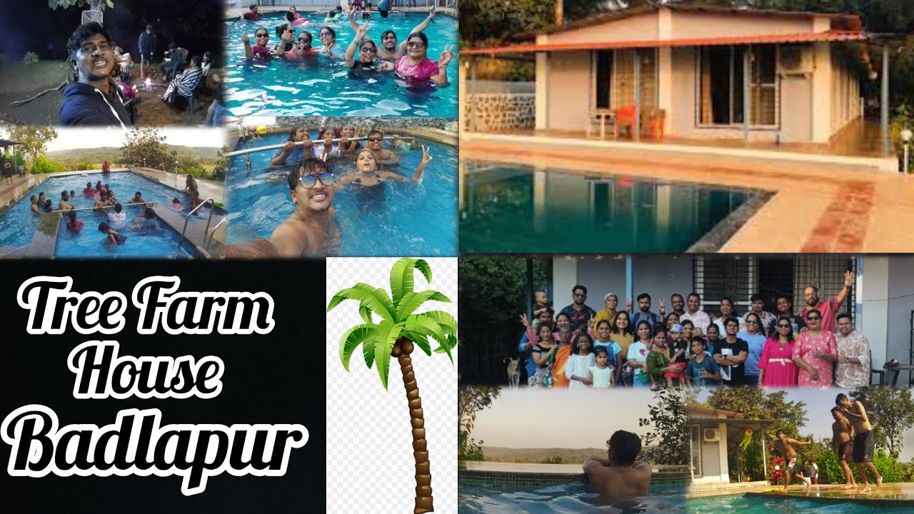 Vlog 33 | TreeFarm House With Family❤ #badlapur #villa #familyvlog