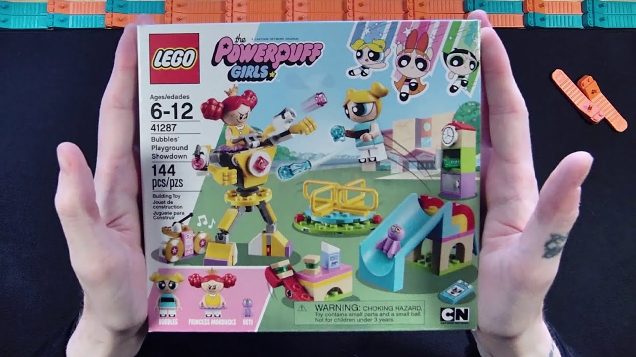 LEGO The Powerpuff Girls Bubbles' Playground Showdown 41287 Build And Review! Great Figures!
