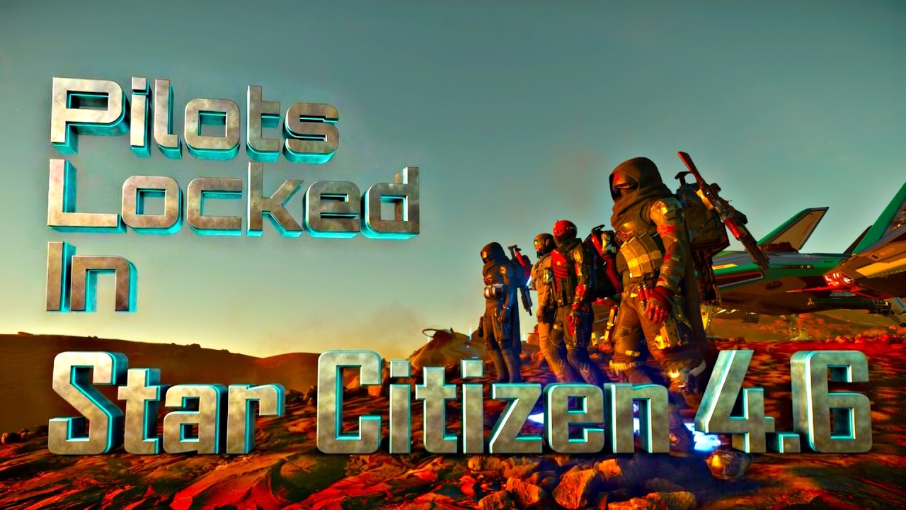 Star Citizen 4.6 - These Pilots Are Locked | G&P Event | Friday Night Flights | Group Low Fly (VKB)