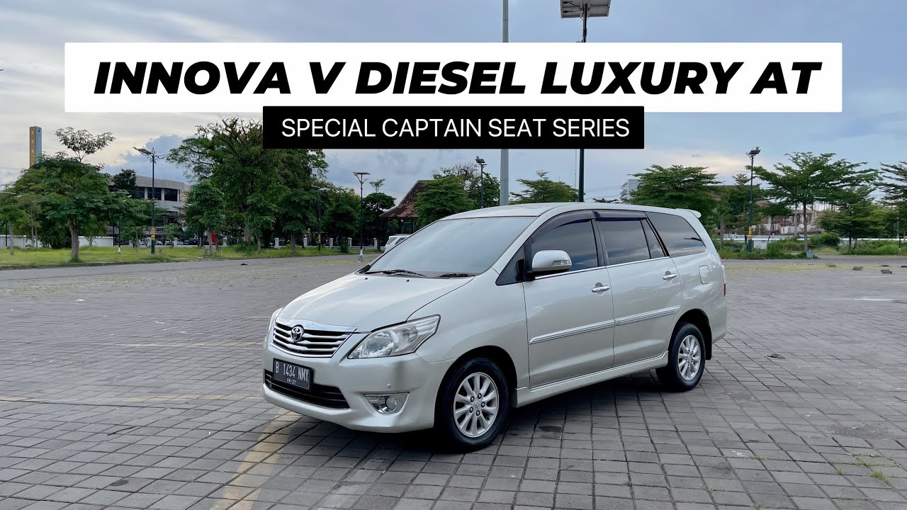 TOYOTA KIJANG INNOVA V DIESEL AT 2012 “LUXURY”