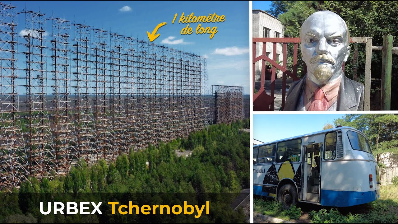 TCHERNOBYL 🇺🇦 : Radar DUGA + village de KOPATCHI (Un radar soviétique gigantesque et top secret)