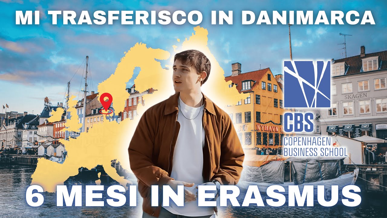 Erasmus a Copenhagen: Partenza