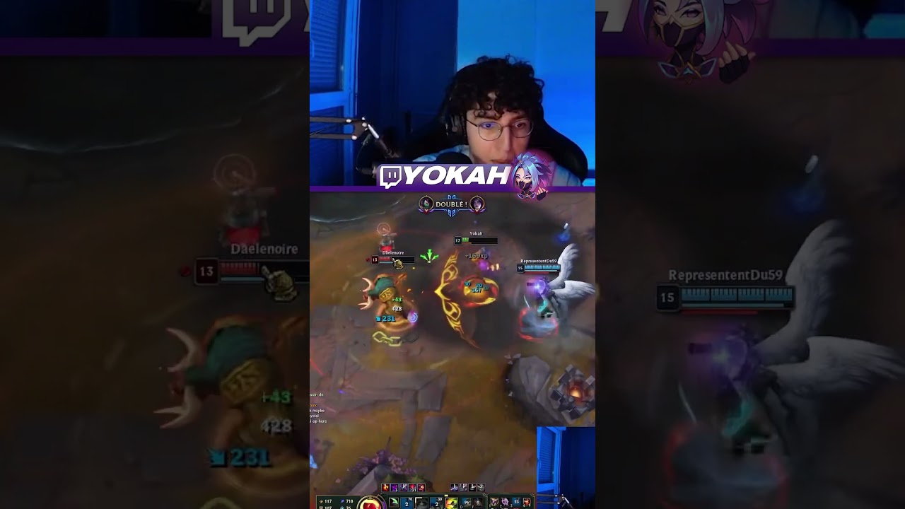 Twitch : Yokah #leagueoflegends #gaming