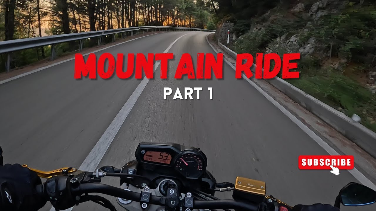Yamaha XJ6 Mountain Sunset Ride | Part 1 | POV Pure Sound