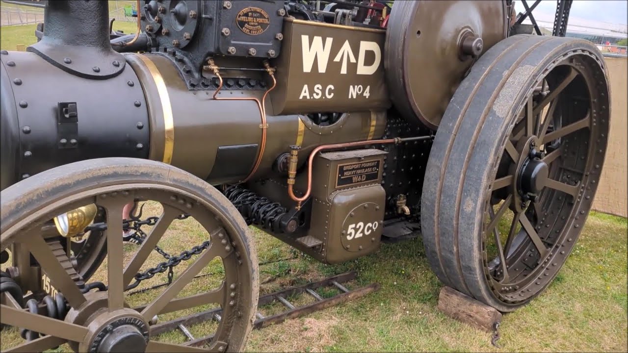 WWI era Aveling and Porter YLD Road Locomotive (Traction Engine) 