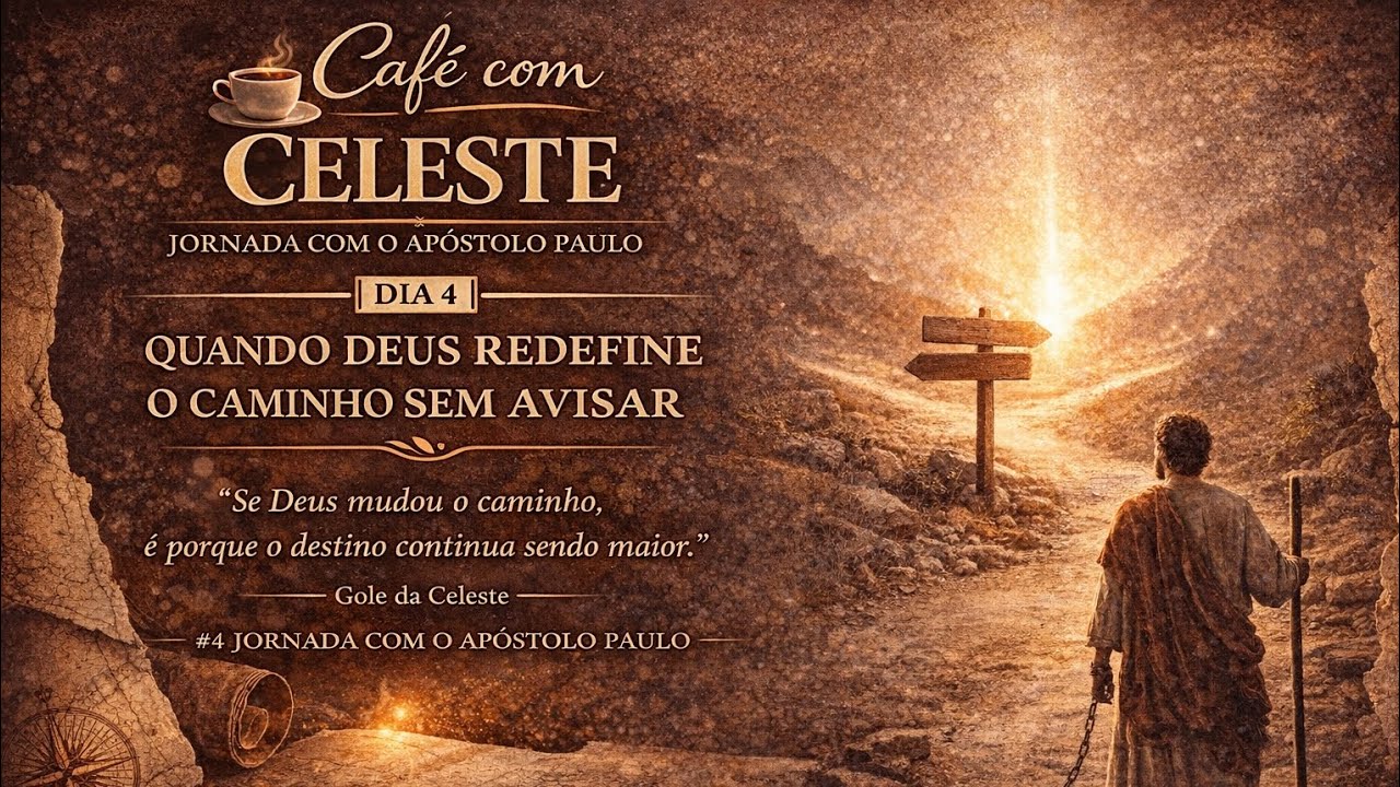 ☕️CAFÉ COM CELESTE - Quando Deus redefine o caminho - sem avisar