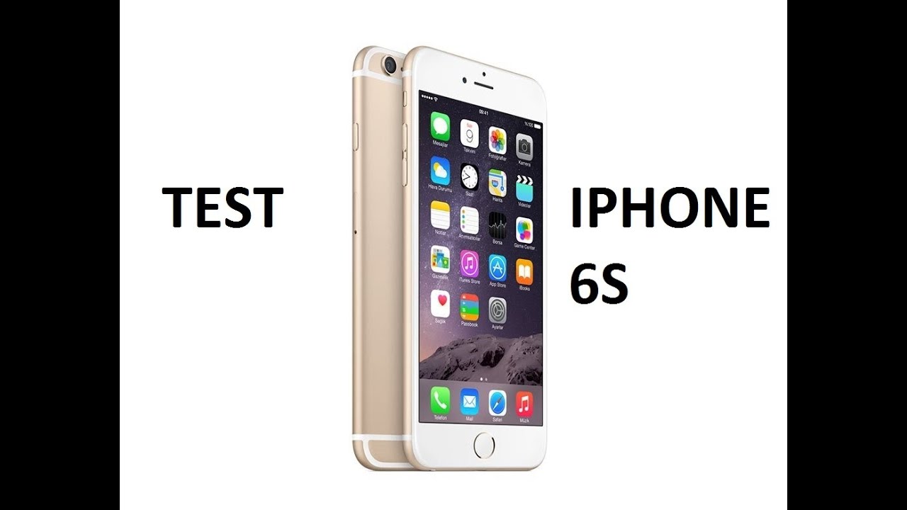 Test complet de l'iPhone 6s
