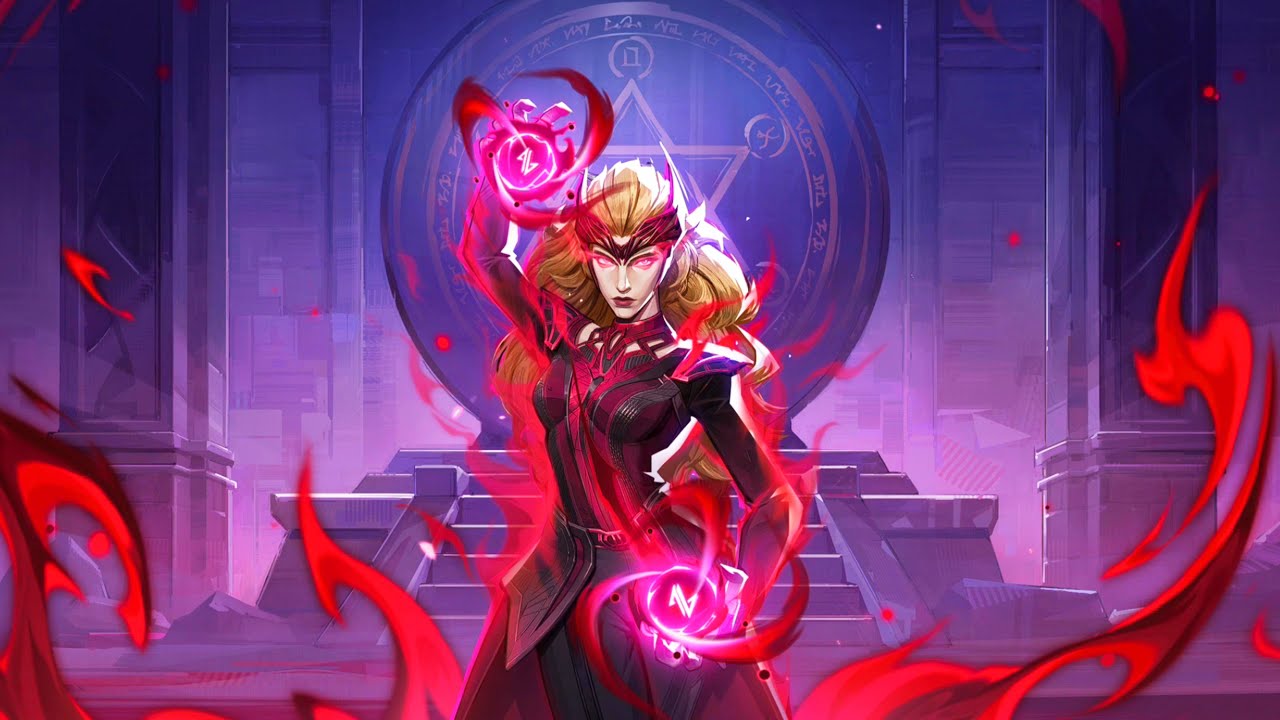 Marvel Rivals - Scarlet Witch Multiverse of Madness Skin Gameplay