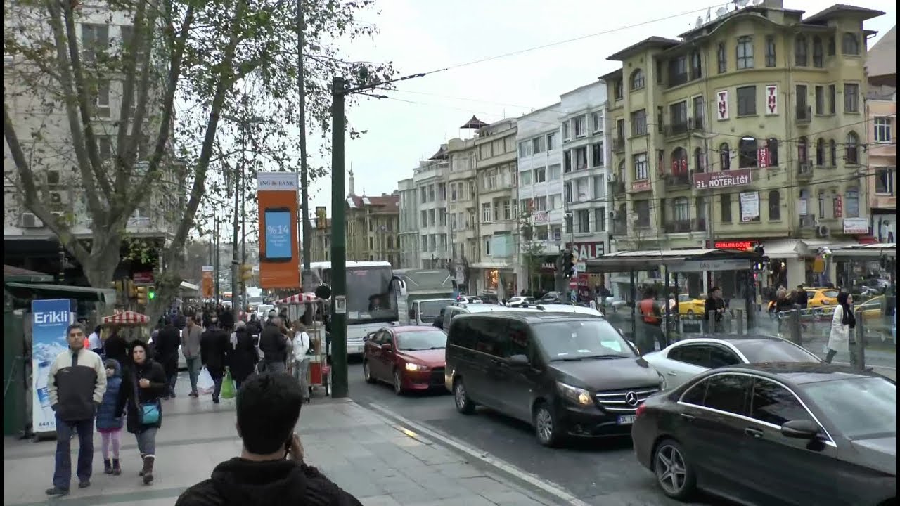 Walk around Istanbul (Sirkeci-Sultanahmet-Laleli-Aksaray-Valens Aqueduct)