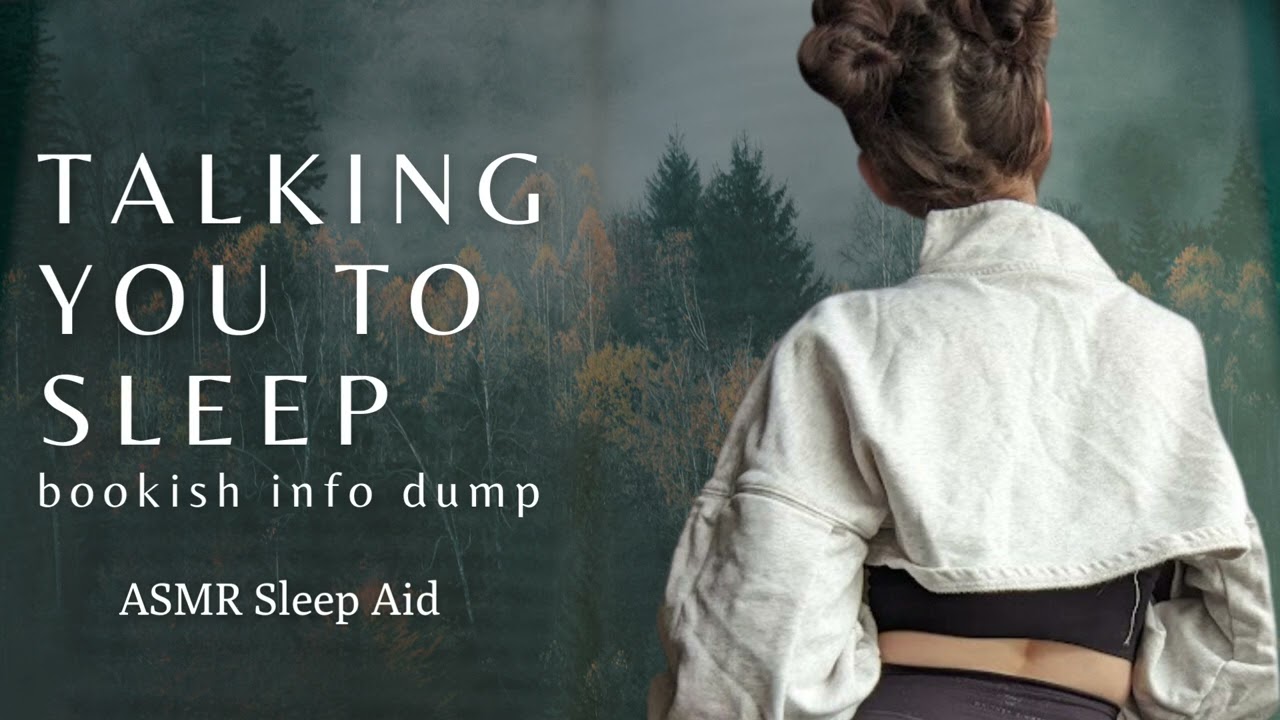 ASMR Sleep Aid | Girlfriend info dumps her new book till you pass out | Boring you to sleep (kinda)