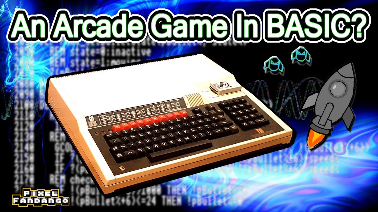 An Arcade Game In Basic On My BBC Micro - You Couldn't Do This In The 80s!