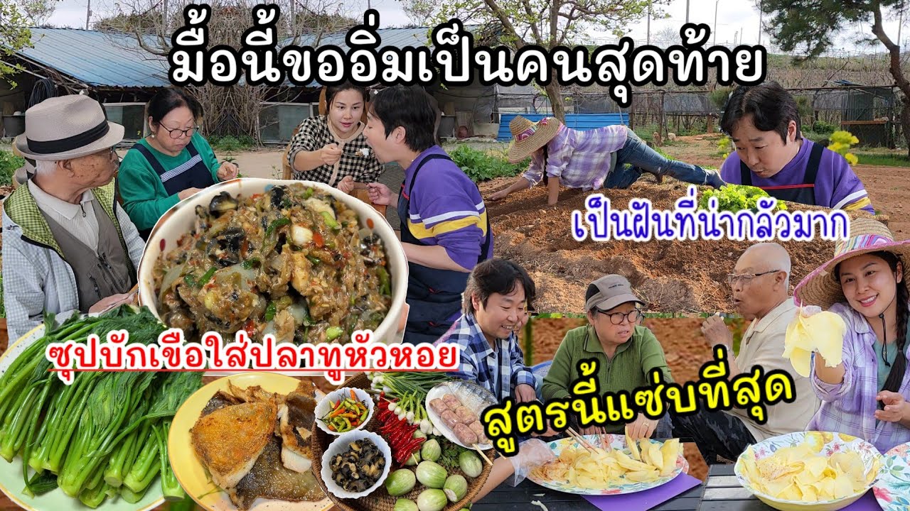 EP.954 ซุปมะเขือใส่ปลาทูหัวหอย เป็นสูตรอร่อยมากห้ามบอกใคร ไม่น่าเล่นแบบนี้ตอนกลางคืนเลย😬