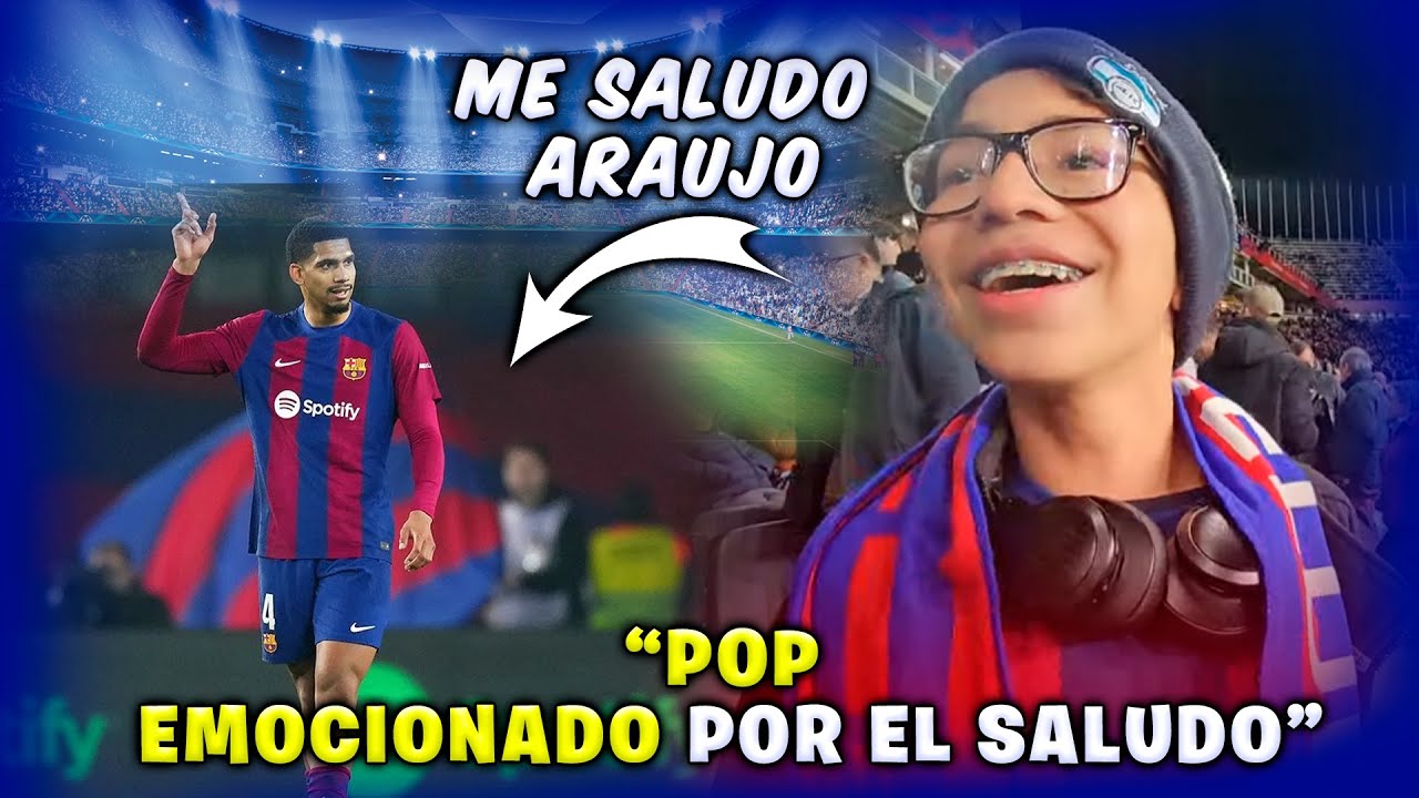 Pop emocinado le cuenta a camarón que lo saludo su jugador favorito | Salimos en la TV española 🇪🇸