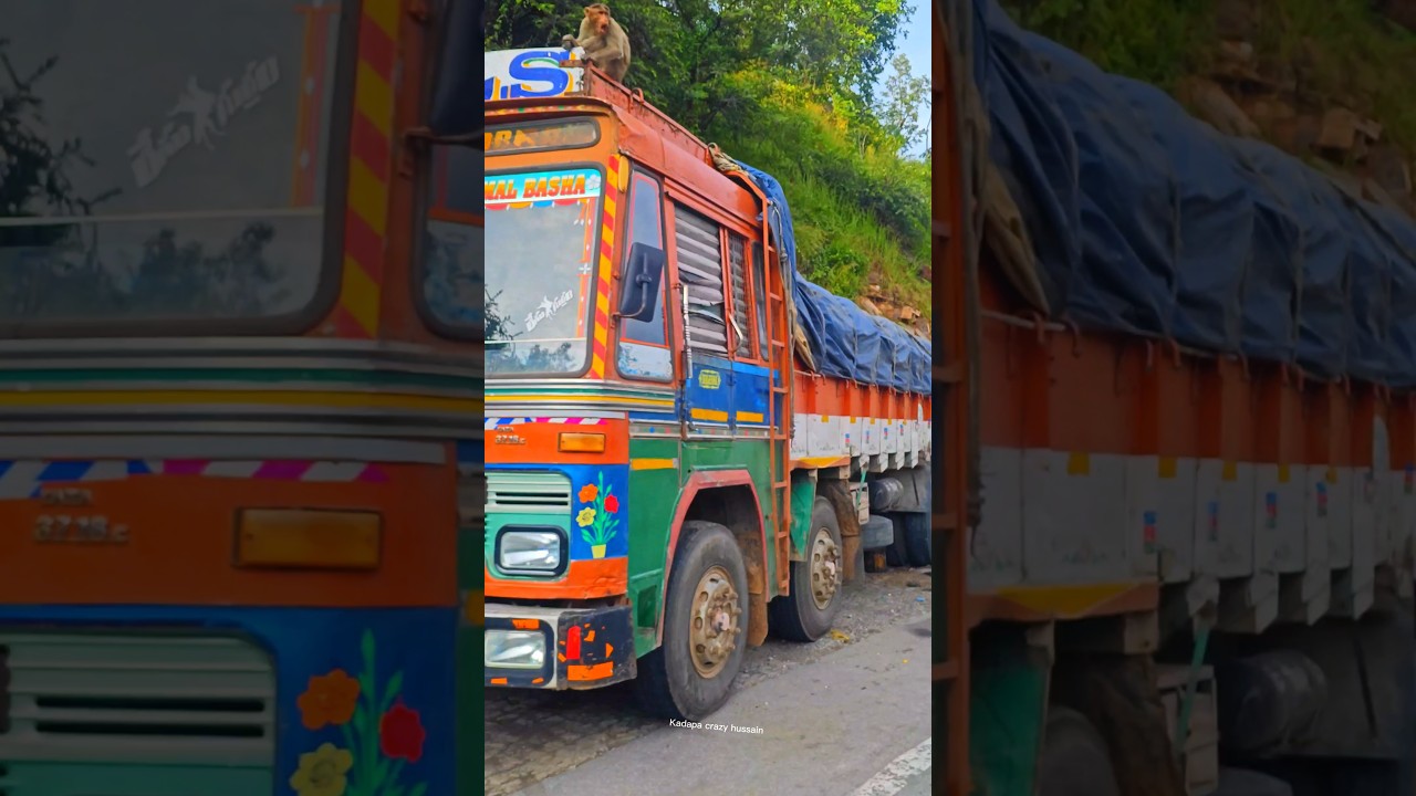 Lorry accident 😱 in Kadapa district #kadapa#telugu #news
