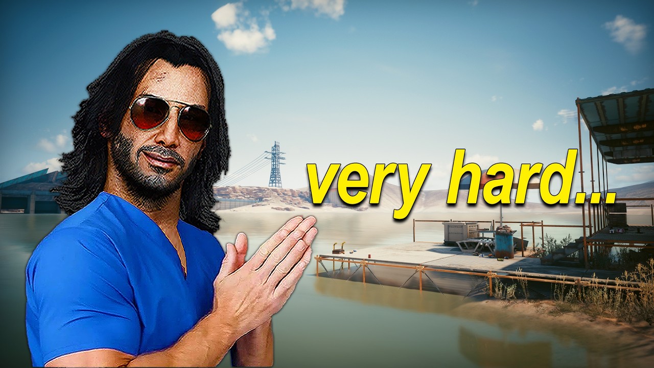 Beating Cyberpunk 2077, on Very Hard, while Being Very Hard