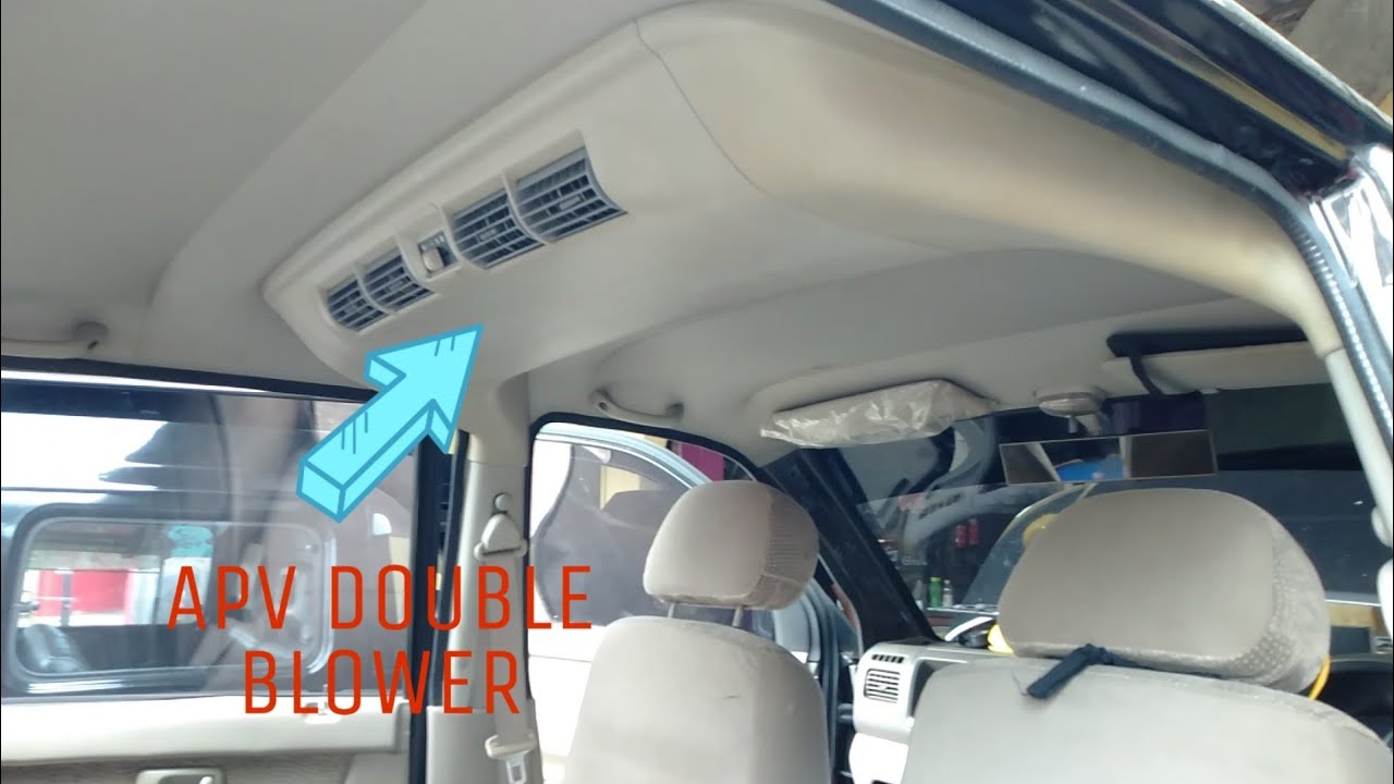 APV DOUBLE BLOWER//Service AC  Bau Apek!!