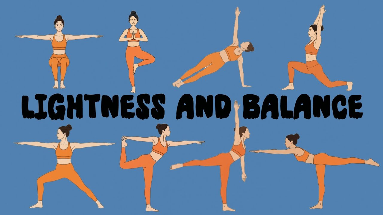 12-Min Yoga Flow | Lightness and Balance 🌞 Full Body Energy Reset