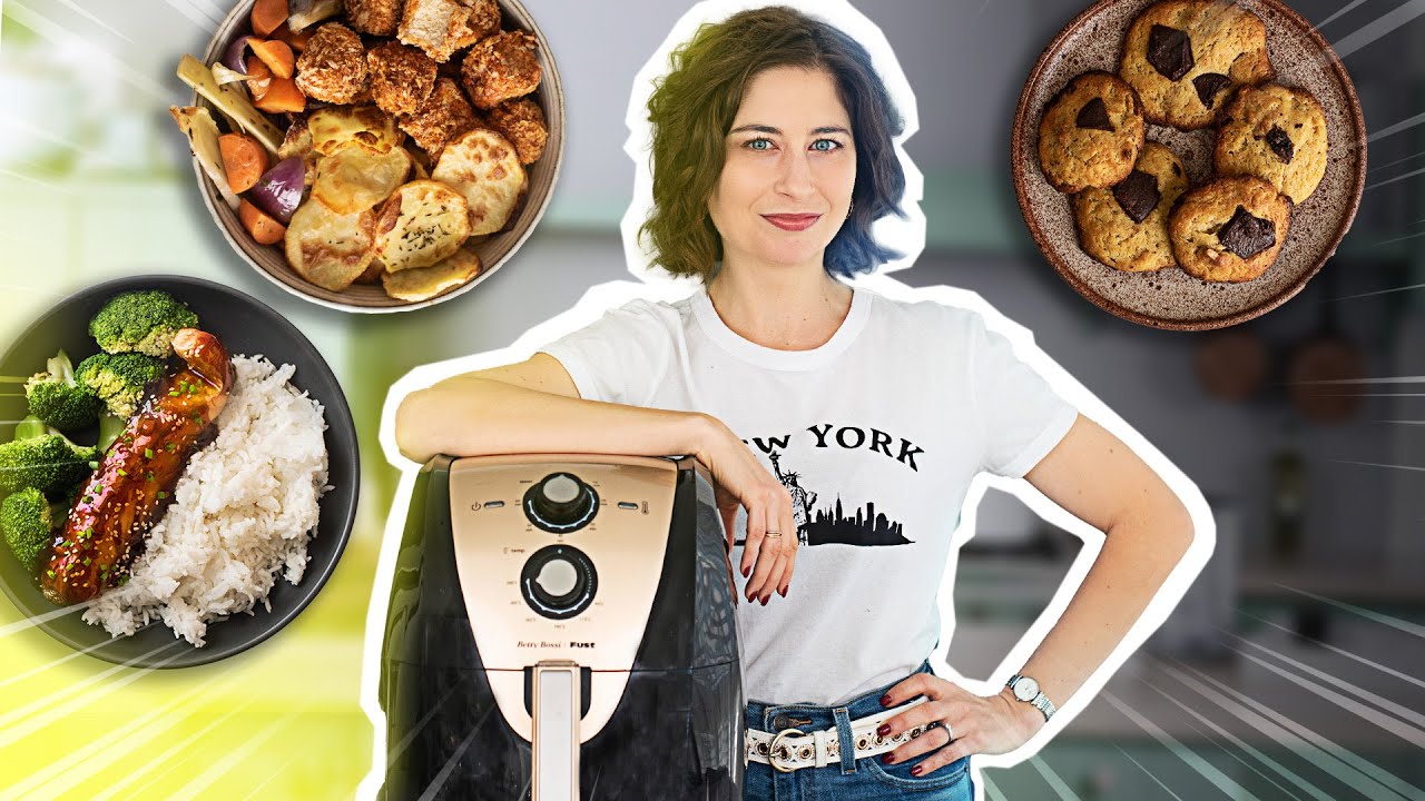 RECETTES A L'AIRFRYER | crash test + avis santé de la fameuses friteuse sans huile... 💔