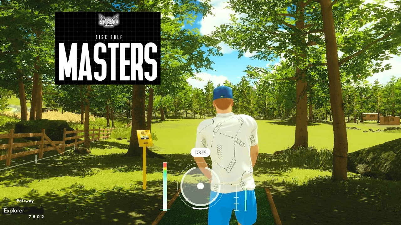 New Disc Golf Game!? (Disc Golf Masters Demo)