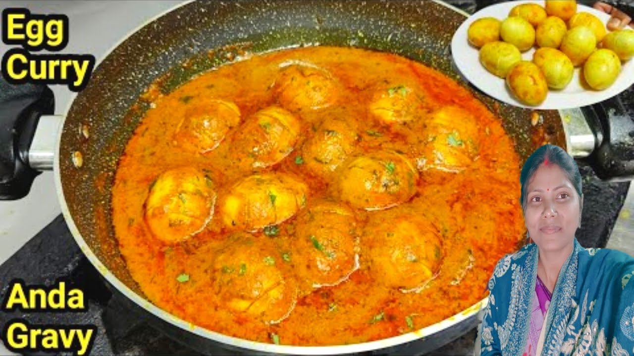 होटल जैसा अंडा करी बिना किसी स्पेशल मसाले के घर पर बनाए | Egg Curry Recipe | Spicy Aanda Masala 