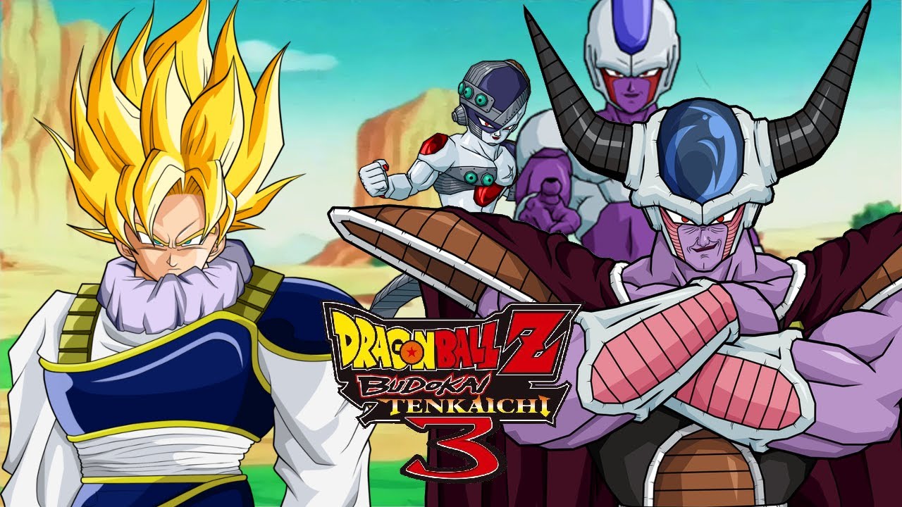 DBZ Tenkaichi 3 | Goku Vs Mecha Frieza, King Cold and Cooler