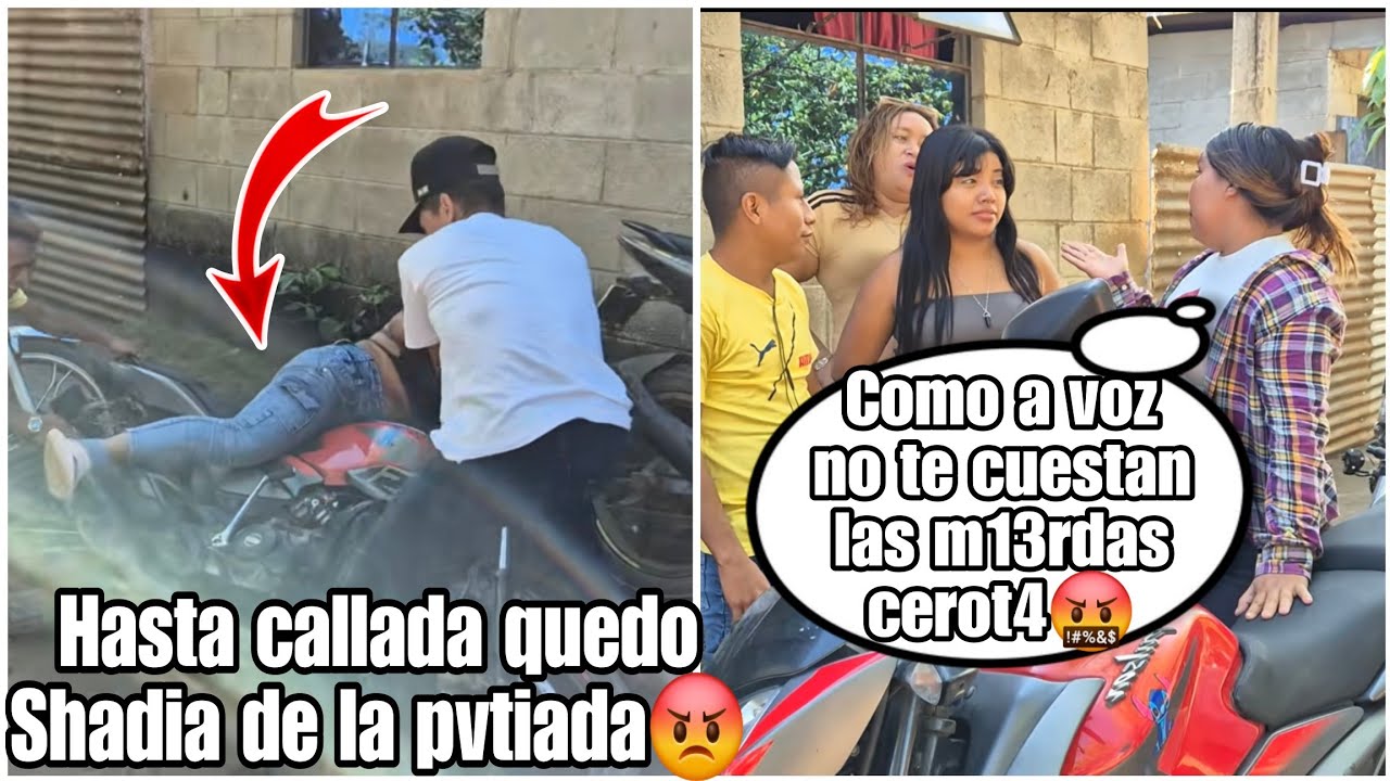 China le pelo la cara a a Shadia vos como con el Qlo pagas lo que te dan le grito😡