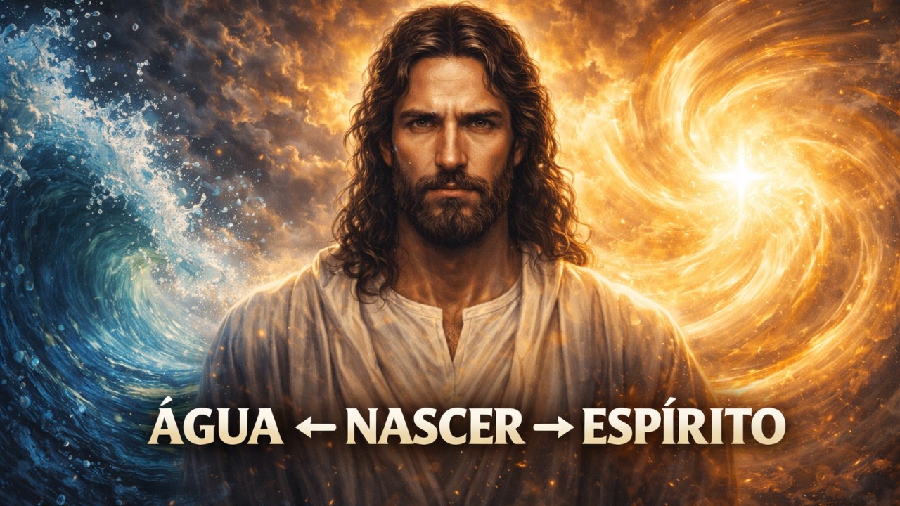 Nascer da Água e do Espírito O Que Jesus Realmente Quis Dizer (Poucos Entendem Isso)