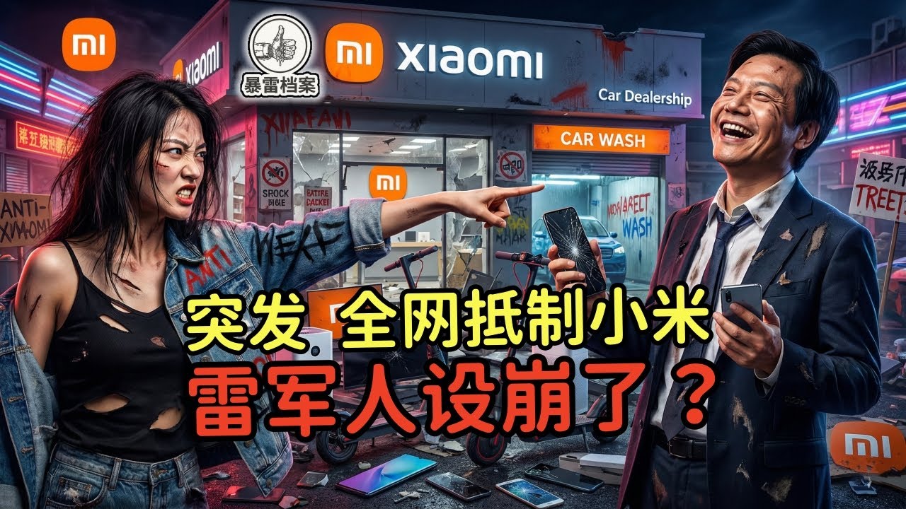 觉醒了！全民抵制小米，车主被拒修，停车场都不让进，雷军人设崩了？小米汽车正在收割最后一波中产！