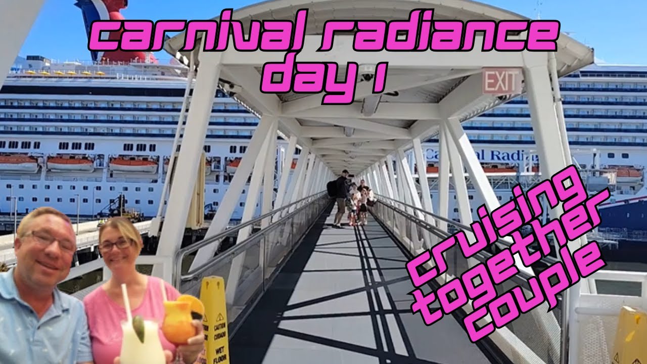 Carnival Radiance Day 1 - Traveling to Long Beach