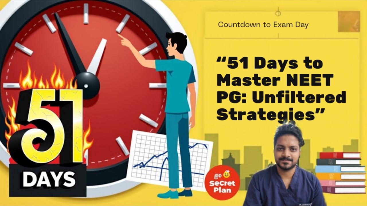 What Toppers Won&rsquo;t Tell You: The Real 51-Day NEET PG 2025 Masterplan