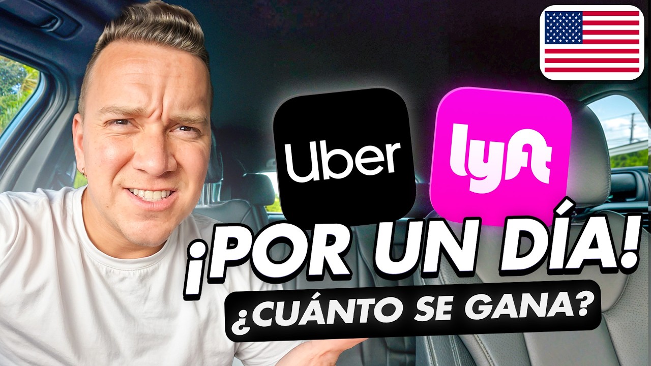 ¿CUÁNTO SE GANA EN UBER Y LYFT en Estados Unidos?