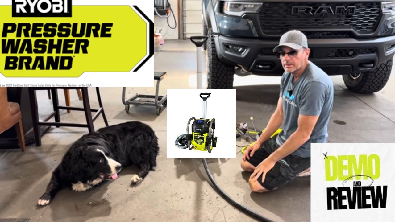 The Only Review You Need!! RYOBI 2000 PSI 1.2 GPM Electric Pressure Washer!