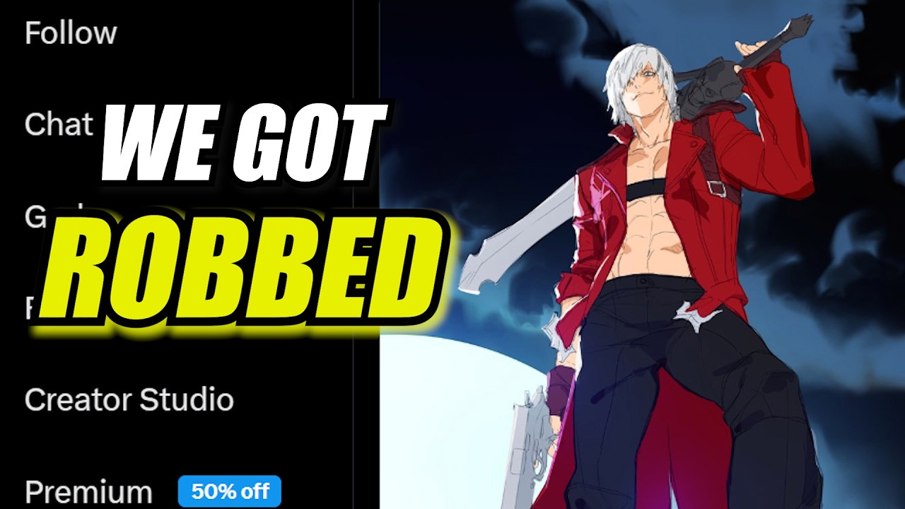 Netflix robbed tf out of us Devil May Cry fans...