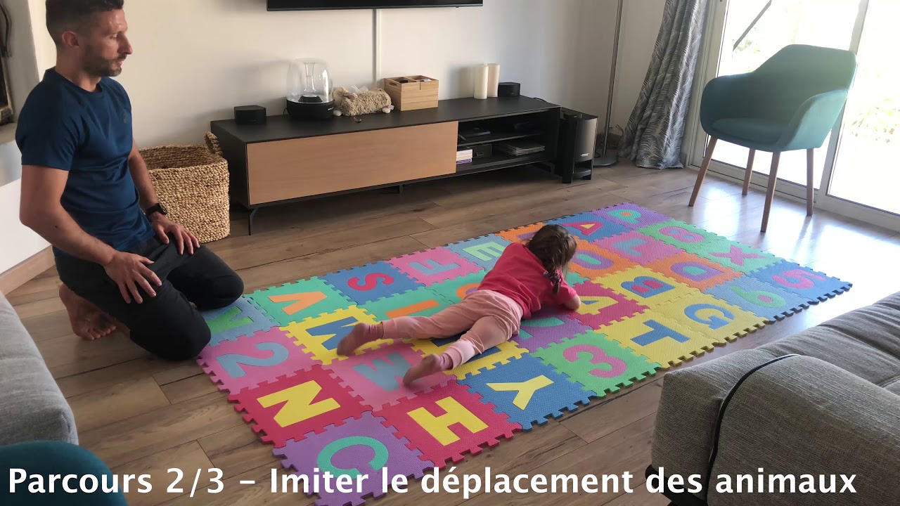 Sport à la maison pour les enfants - Motricité dès 3 ans