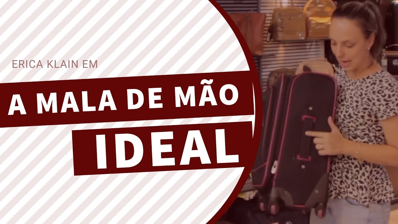 Mala de mão: como escolher a mala ideal para bagagem de bordo