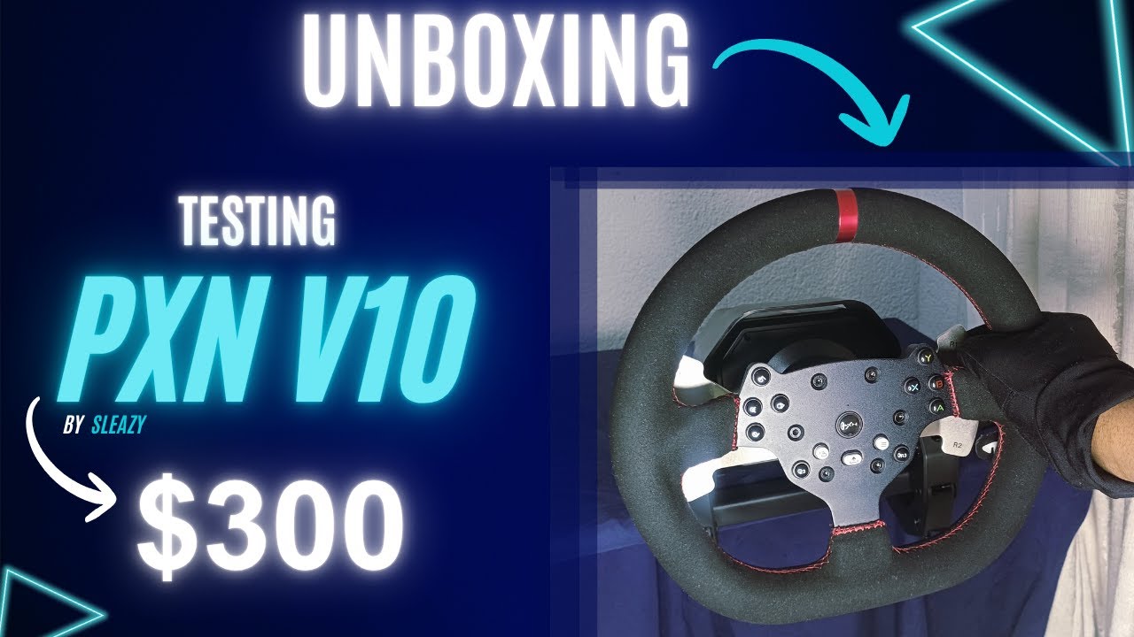 IS the PXN V10 better than Logitech  G29??|UNBOXING |Entry-Level Wheel