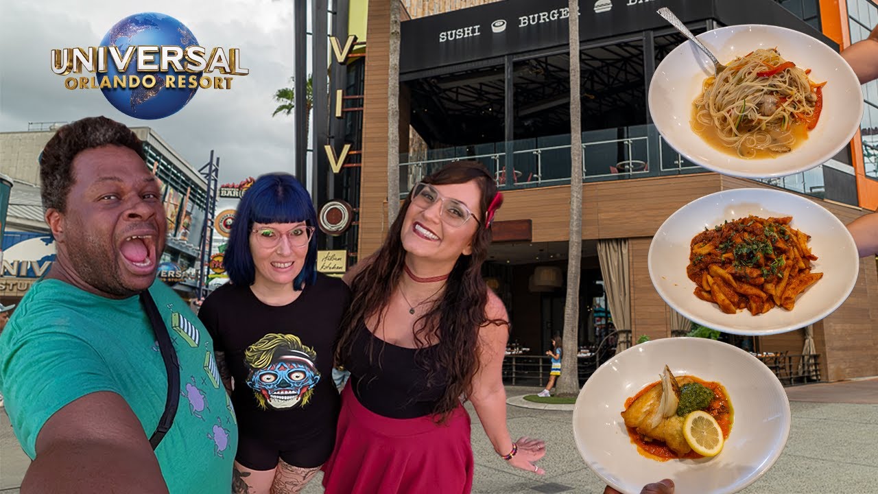 Universal CityWalk BEST kept secret 🍝 Vivo Italian kitchen Orlando food review