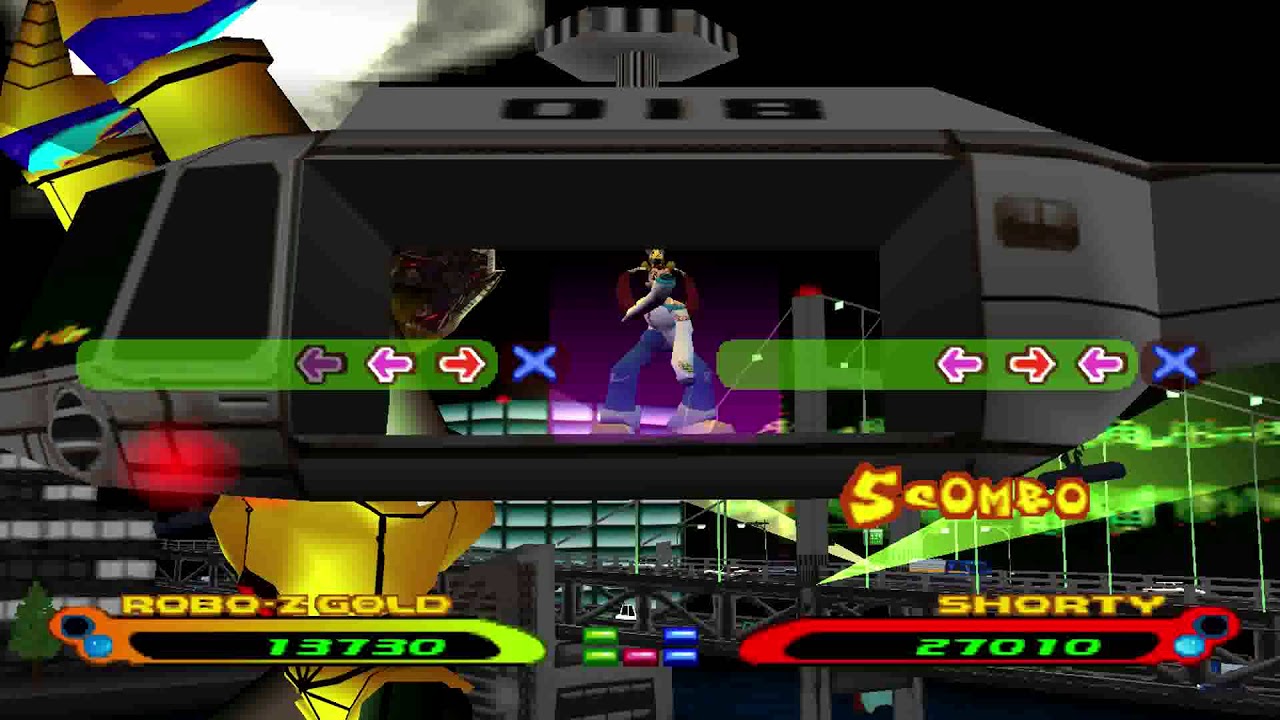 Bust a Groove 2 Shorty vs Robo-Z