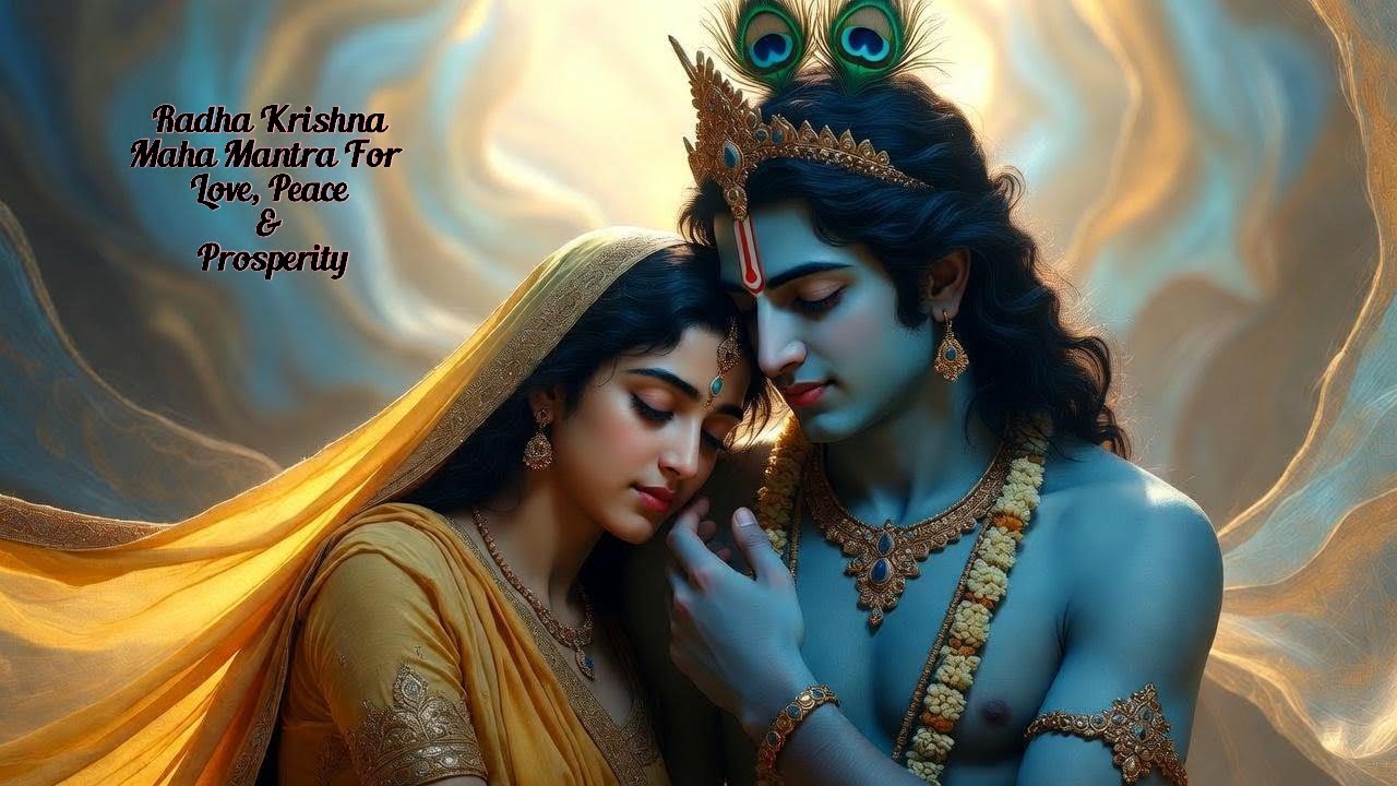 Radha Krishna Maha Mantra For Love, Peace & Prosperity| Daily Chant To Be Blessed With Love & Luck