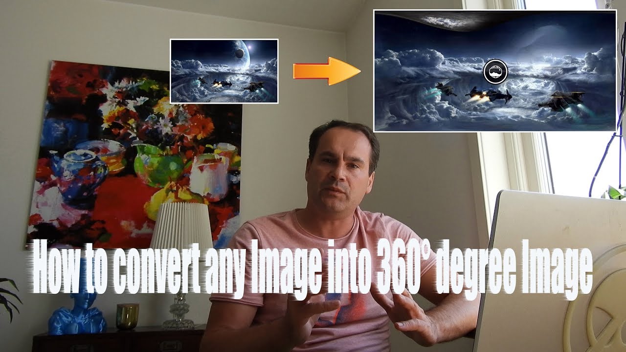 How to convert any 🖼 Image into 360° degree Image