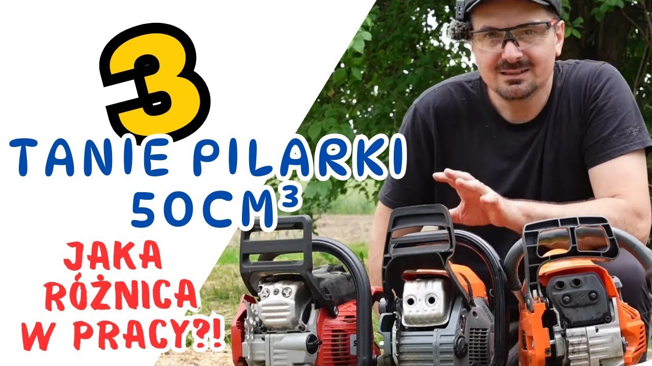 Odmienne konstrukcje pilarek łańcuchowych. Demon, Solo, Holzfforma.
