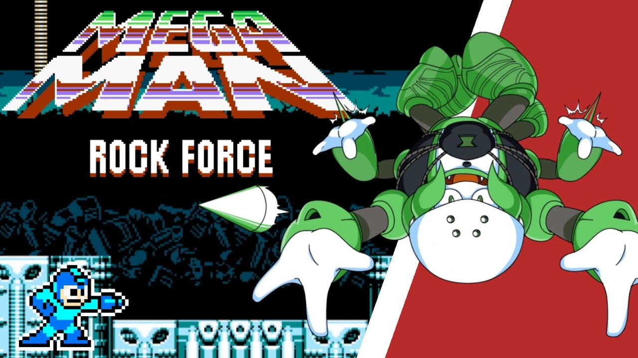 Gameplay : Mega Man Rock Force - Terror Man