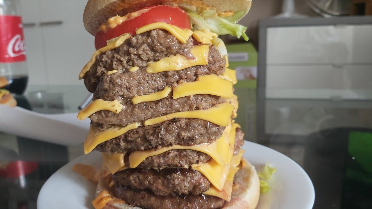 Degustation #83 buger maison avec 7 steaks 300 merci !!!  (Someman 100)