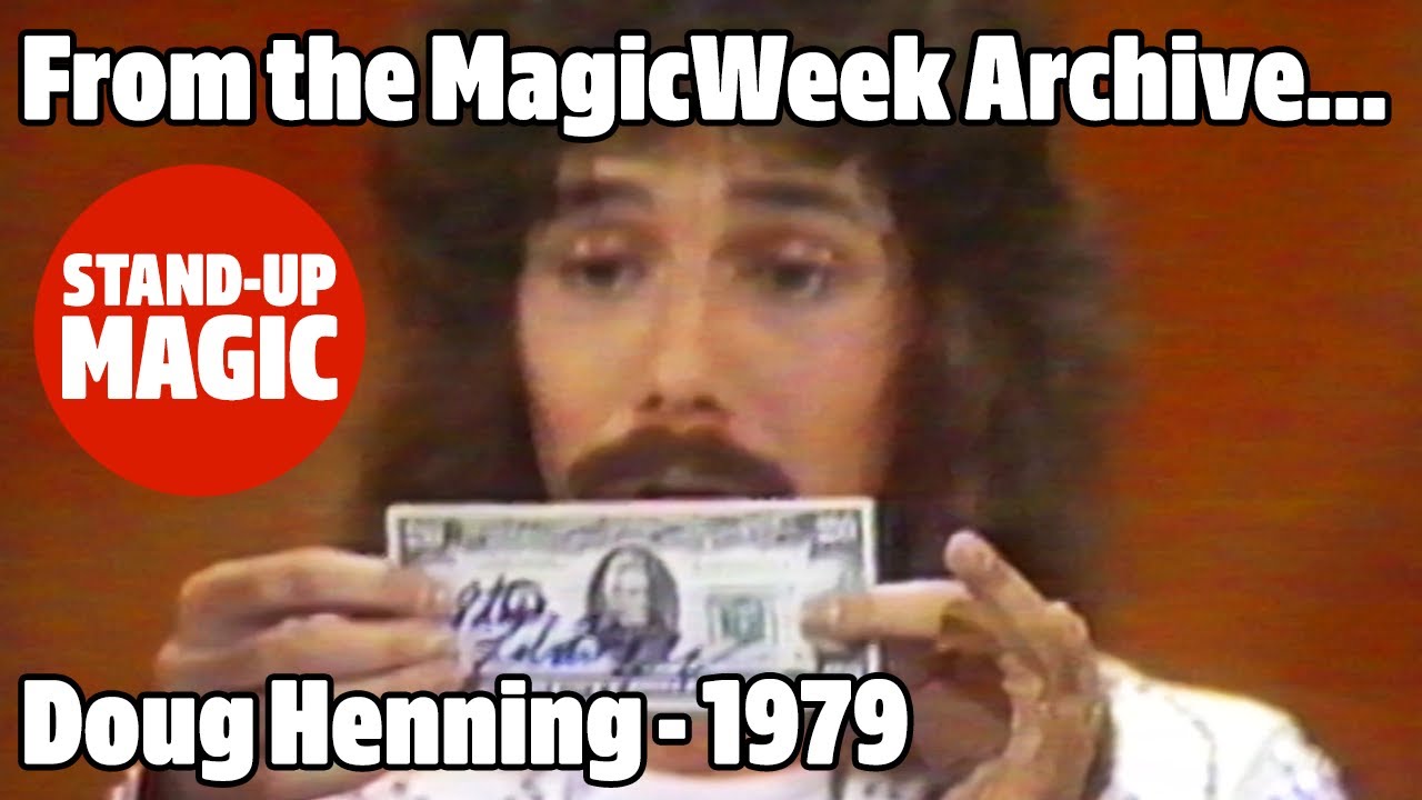 Doug Henning - Stand-up Magic - Bill in Lemon - Hilton Las Vegas - 1979