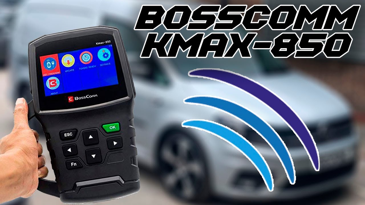 BossComm KMAX-850 | Key Programming 2015 VW Caddy Remote