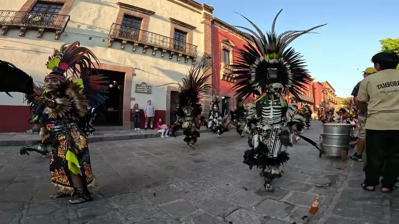 Danzas en honor al señor de la conquista