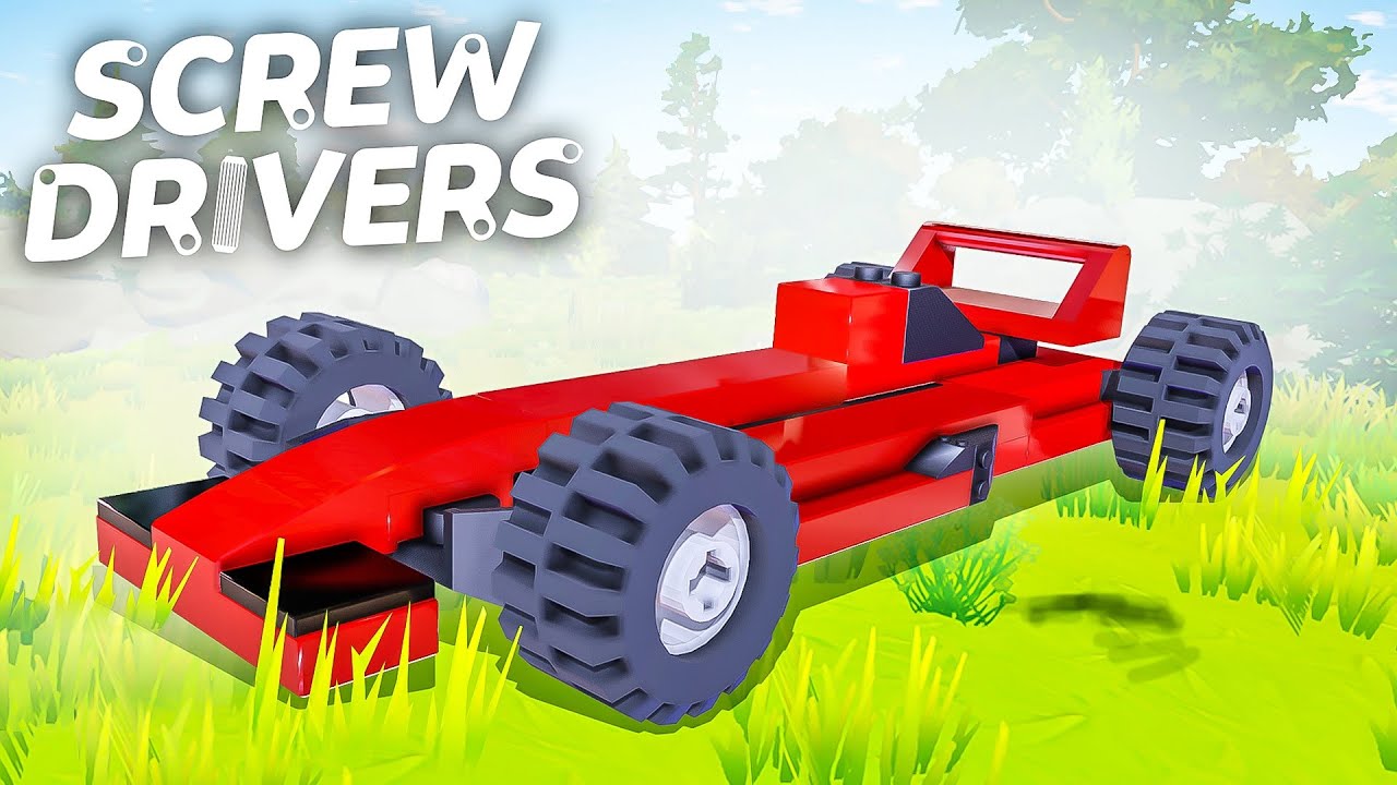 АДСКАЯ ТАЧКА С ПОЛНЫМ ПРИВОДОМ!!! SCRAP MECHANIC + LEGO = Screw Drivers!