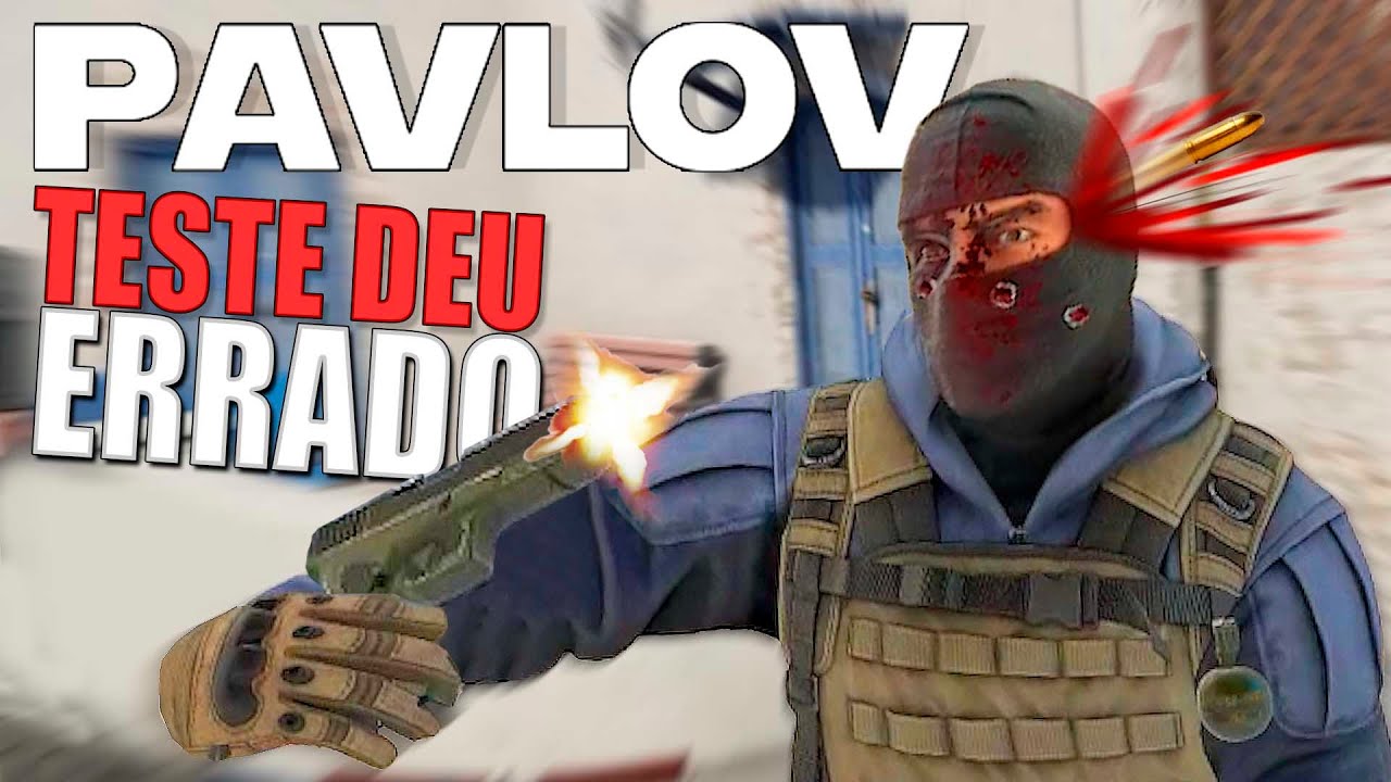 Teste que deu errado em  Realidade virtual é um erro no Pavlov Vr